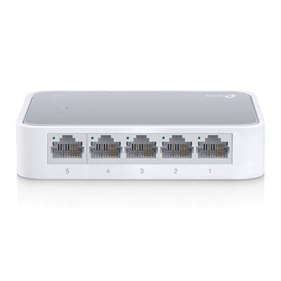 TP-Link TL-SF1005D 5-Port Fast Ethernet Switch - Unmanaged Desktop TP-Link TL-SF1005D 5-Port Fast Ethernet Switch - Unmanaged Desktop